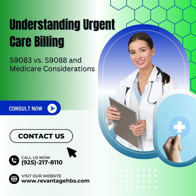 Understanding Urgent Care Billing: S9083 vs. S9088 and Medicare Considerations. 