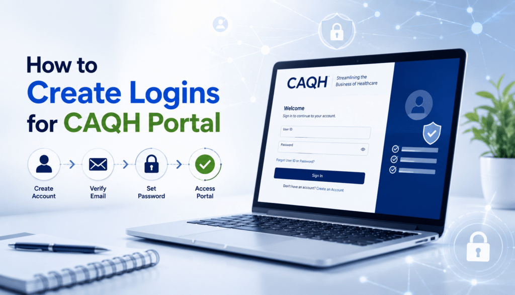 How to Create Logins for CAQH Portal